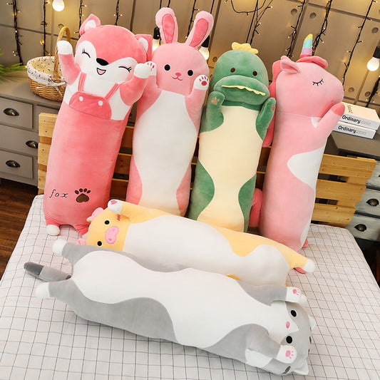 Long Pillow Animal Friends